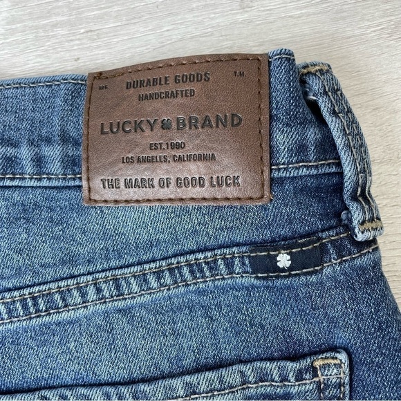 Lucky Brand Mid Rise Denim Roll Up Shorts Size 25 - Picture 4 of 9